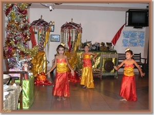 Kerstfeestje in Hotel Melamun