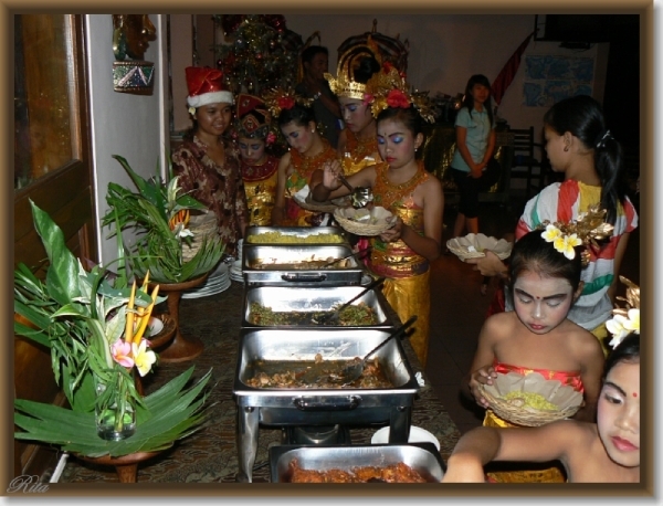 Kerstfeestje in Hotel Melamun