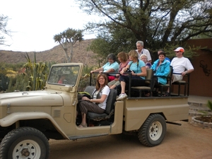 op safari naar de cheetahs