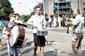 Een van de goedkopere orkestjes