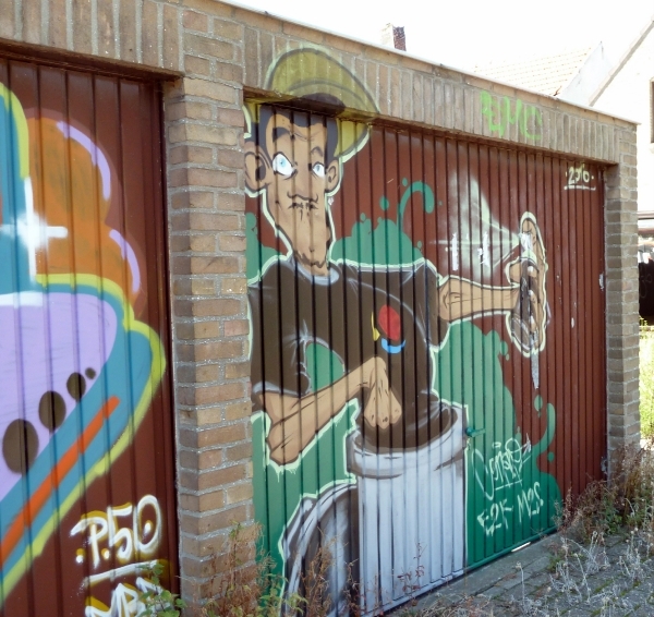 Antwerp Doel Graffiti