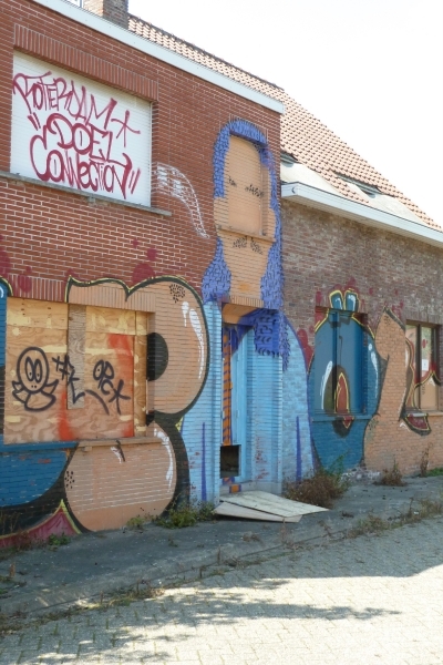 Antwerp Doel Graffiti