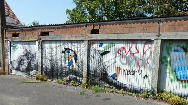 Antwerp Doel Graffiti
