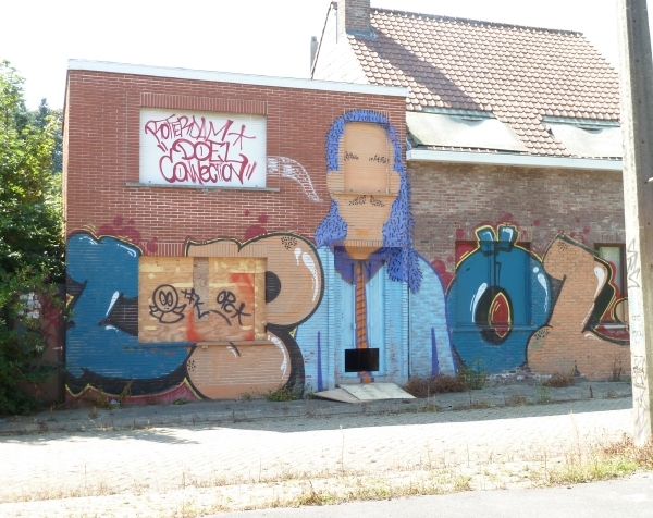 Antwerp Doel Graffiti