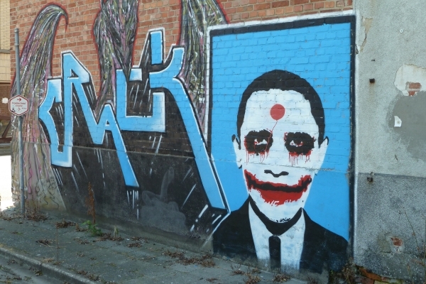 Antwerp Doel Graffiti