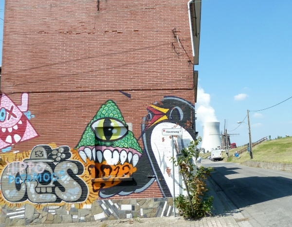 Antwerp Doel Graffiti