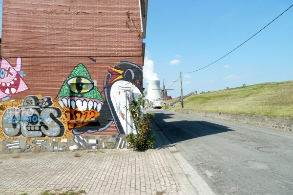 Antwerp Doel Graffiti