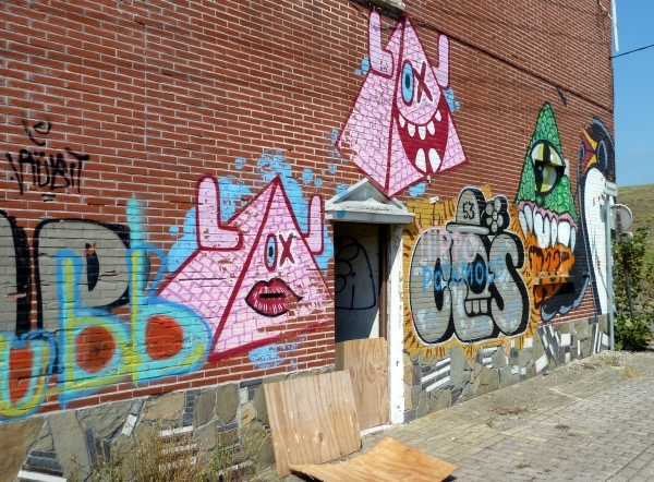 Antwerp Doel Graffiti
