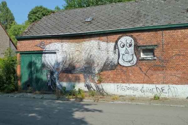 Antwerp Doel Graffiti