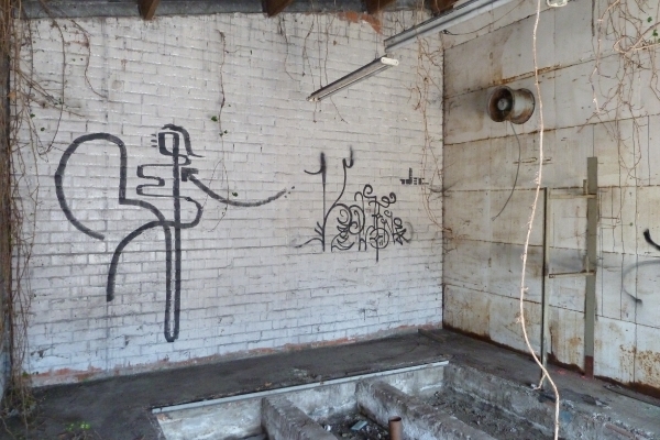 Antwerp Doel Graffiti