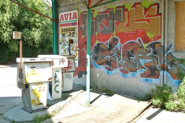 Antwerp Doel Graffiti