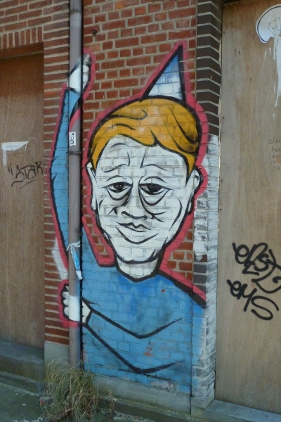 Antwerp Doel Graffiti