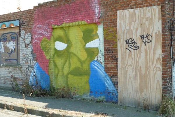 Antwerp Doel Graffiti