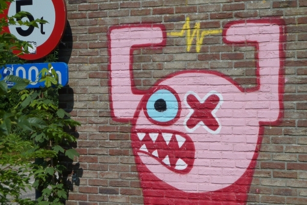 Antwerp Doel Graffiti