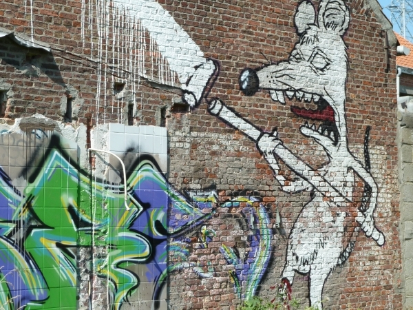 Antwerp Doel Graffiti