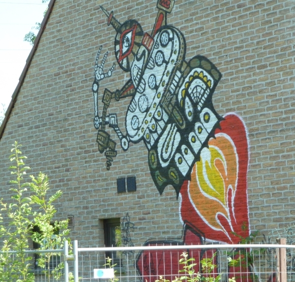 Antwerp Doel Graffiti