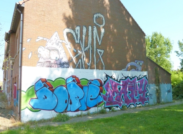 Antwerp Doel Graffiti