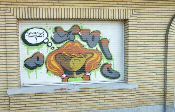 Antwerp Doel Graffiti