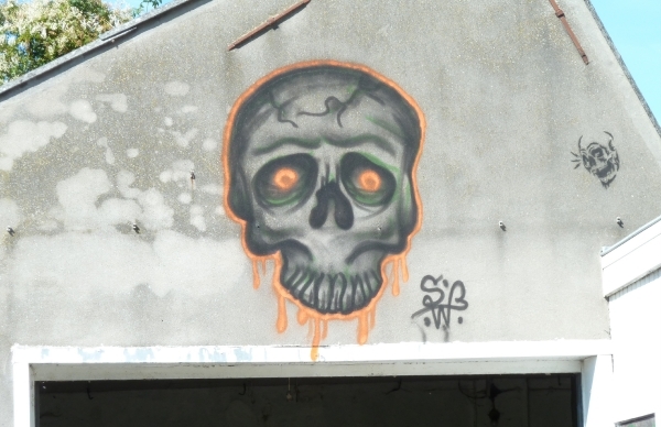 Antwerp Doel Graffiti