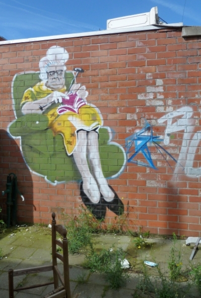 Antwerp Doel Graffiti