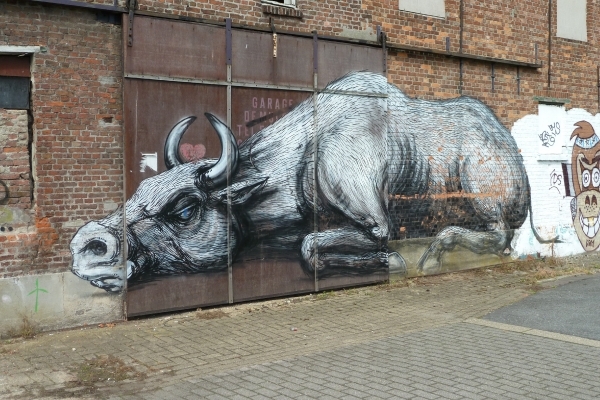 Antwerp Doel Graffiti