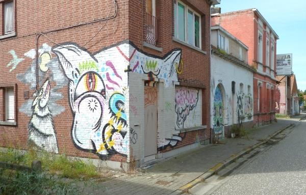 Antwerp Doel Graffiti