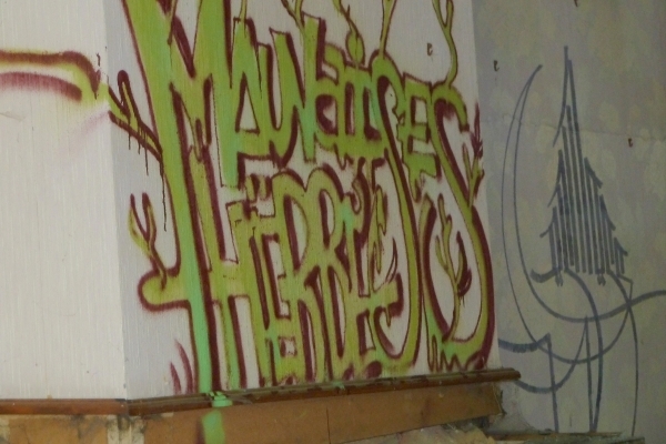 Antwerp Doel Graffiti