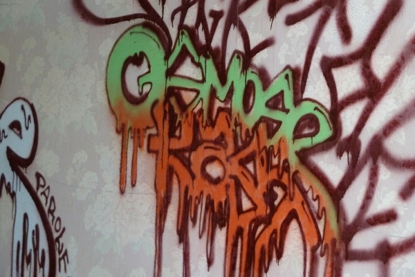 Antwerp Doel Graffiti