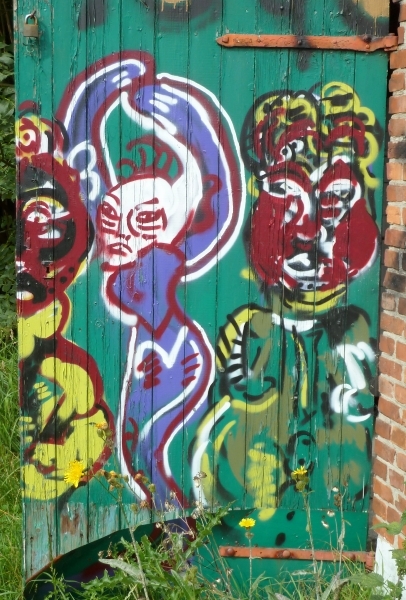 Antwerp Doel Graffiti