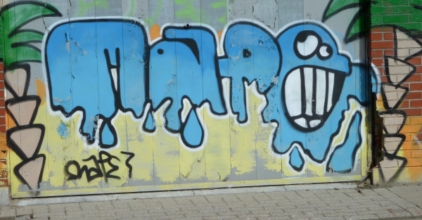 Antwerp Doel Graffiti