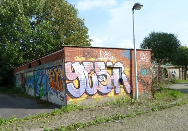 Antwerp Doel Graffiti