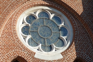 St Benediktus kerkvenster