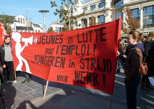 Jeunes/Jongeren protest