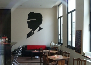 Studentencafe interieur Prinsstraat