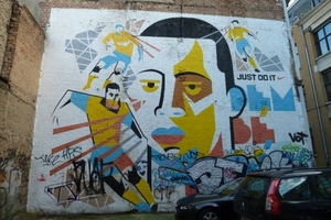 Graffiti Blindenstraat