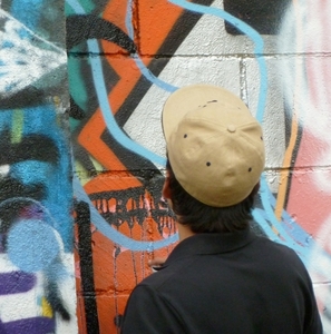 Graffiti kunstenaar