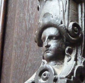 St Augustinussteeg deur detail
