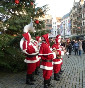 Kerstmis straatband