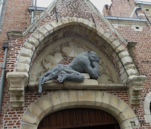 Ingang Panter Gallerij Hoogstraat