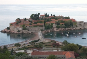 Montenegro, St Stephanuseiland