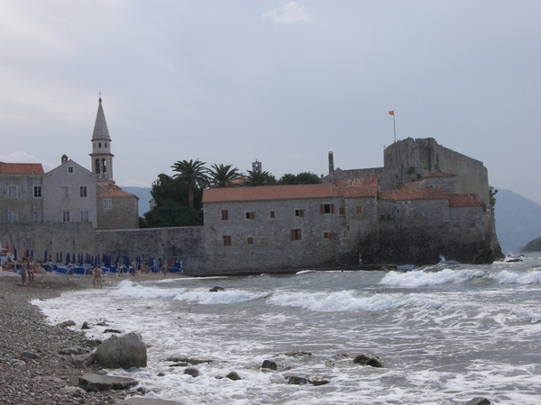 Montenegro, Zicht op Budva