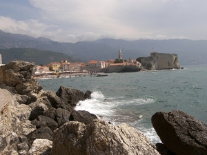 Montenegro, Zicht op Budva