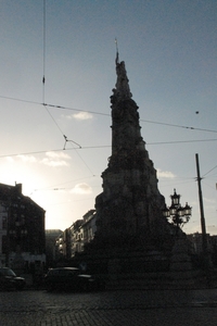 107 Antwerpen  7.01.2012 - standbeeld van de Schelde