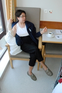 116 Antwerpen  7.01.2012 - Bernardine in hospitaal Klina te Brass