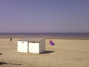 Droevig strand kok