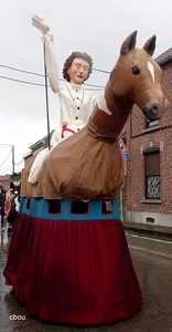 7970 Les Ecacheries - Miss Victoire, Lucie et son cheval Bijou