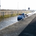 VERTREKKENSKLAAR IN DE SLUIS