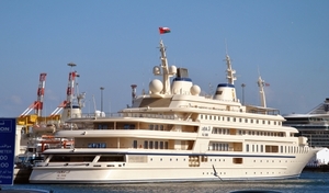 Yacht van de Sultan