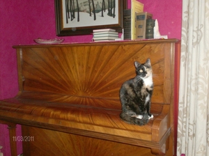 Marieke op de piano 11 maart 2011