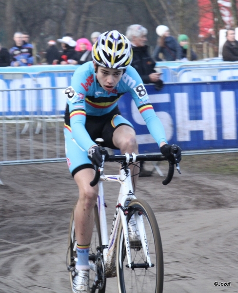 WK cyclocross Koksijde juniors en beloften  28-1-2012 037